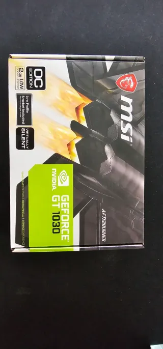 MSI GeForce GT 1030 2G LP OC Tarjeta Gráfica