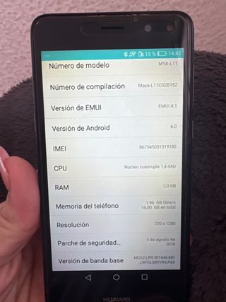Huawei P9 Lite nero
