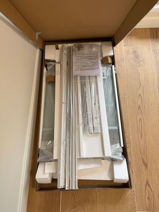 Puerta aluminio cristalera 76x205