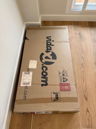 Puerta aluminio cristalera 76x205