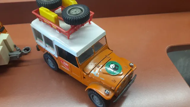 FIAT Campagnola con roulotte