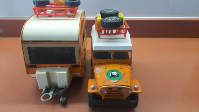 FIAT Campagnola con roulotte