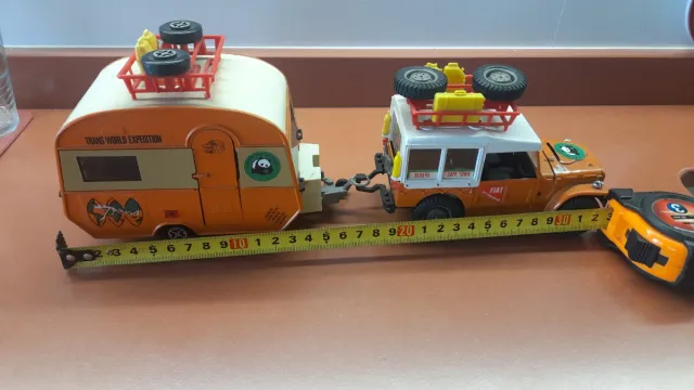 FIAT Campagnola con roulotte