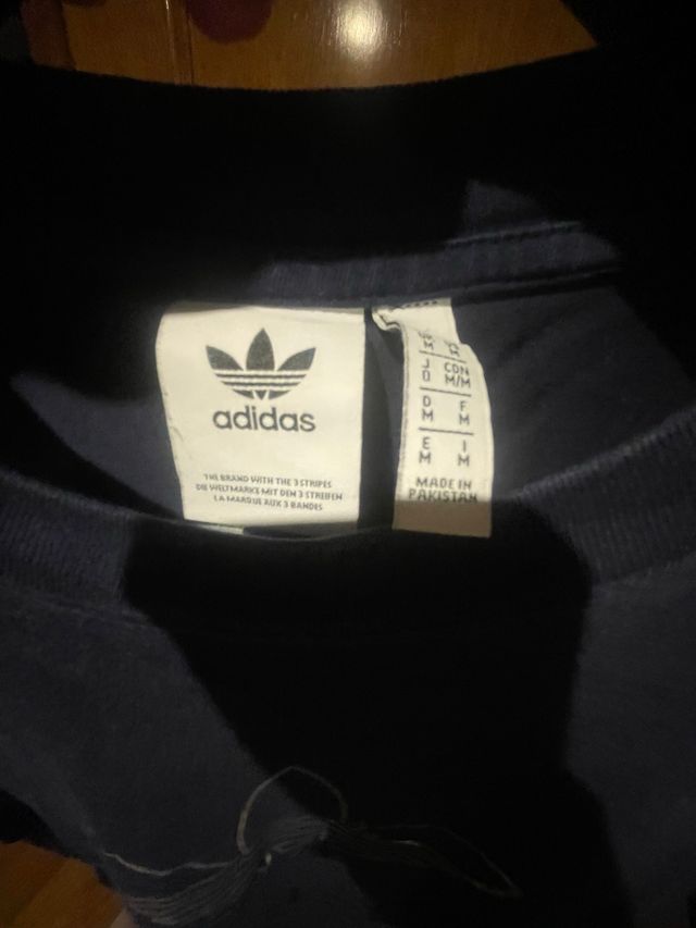 Camiseta Adidas Talla M Azul