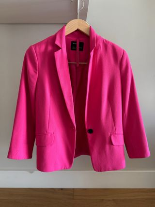 Blazer fucsia Bershka Talla S