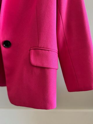 Blazer fucsia Bershka Talla S