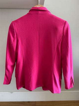 Blazer fucsia Bershka Talla S