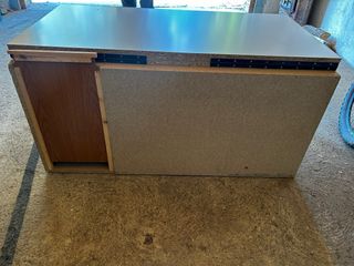 Mueble furboneta camper colchones incluidos.