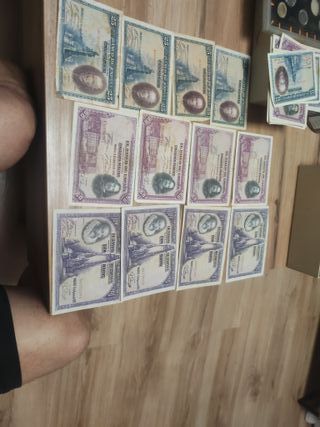Billetes antiguos de pesetas - El Banco de España