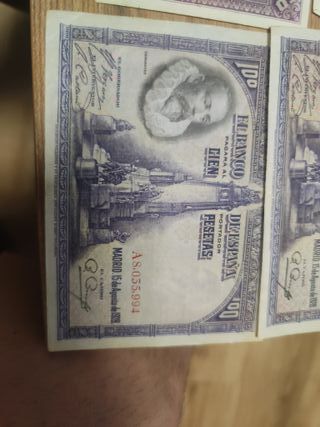 Billetes antiguos de pesetas - El Banco de España