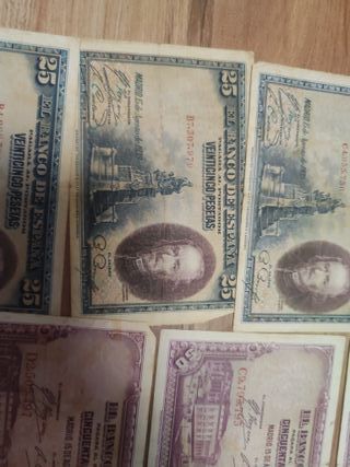 Billetes antiguos de pesetas - El Banco de España