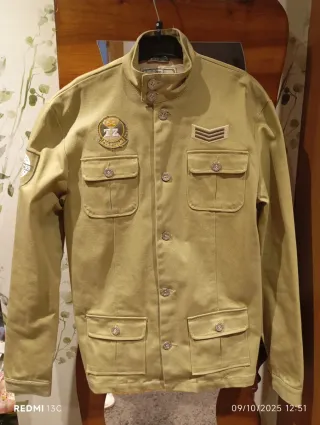 Blazer militar verde oliva