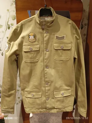 Blazer militar verde oliva