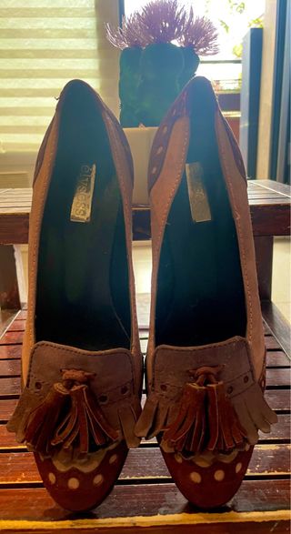 Zapatos de ante talla 39