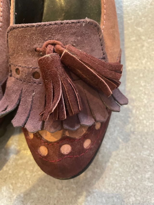 Zapatos de ante talla 39