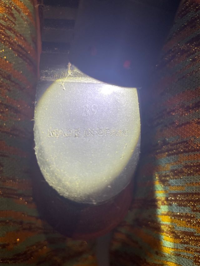 Zapatos de ante talla 39