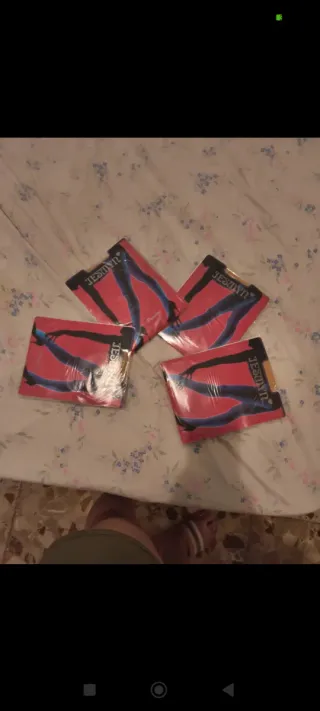 Lote 4 pares medias Jeslyn