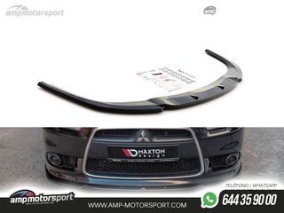 SPOILER DELANTERO DESCATALOGADO MITSUBISHI LANCER NEGRO BRILLO