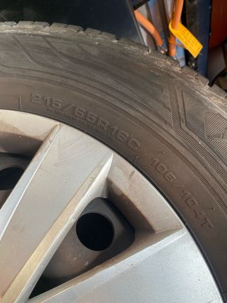 Llantas Volkswagen Transporter, T6 16 pulgadas