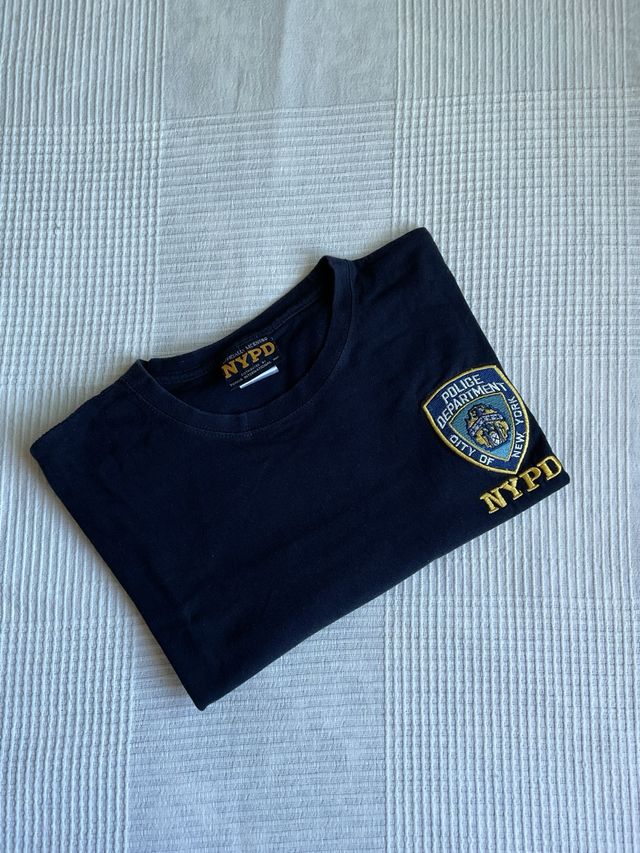 Camiseta NYPD azul marino 