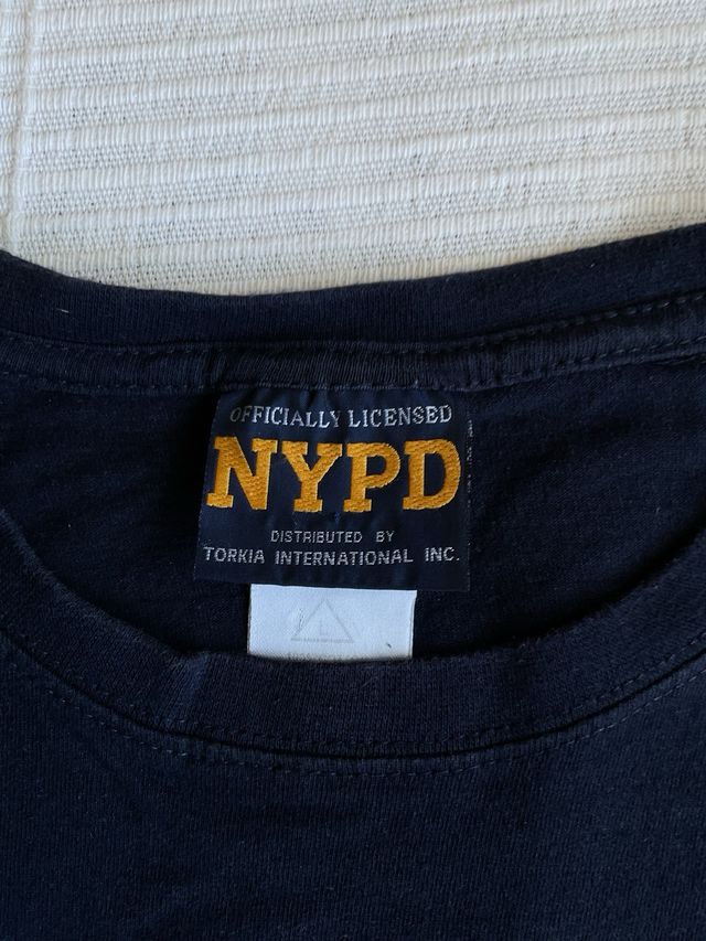 Camiseta NYPD azul marino 