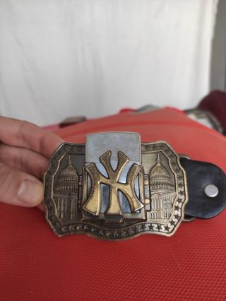 Hebilla cinturón porta mechero NY Capitolio