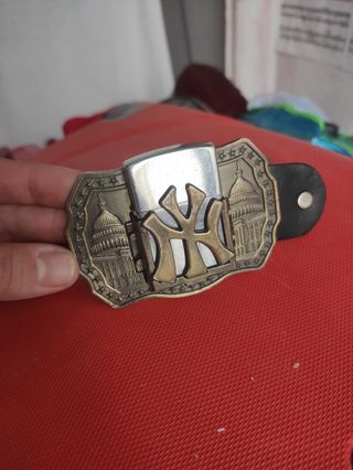 Hebilla cinturón porta mechero NY Capitolio