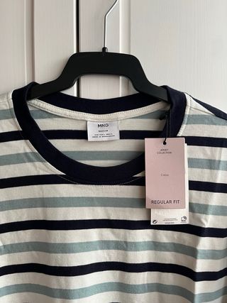 Camiseta de rayas MANGO hombre Talla L