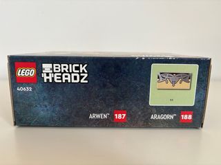 LEGO BrickHeadz 40632 Aragorn & Arwen Sealed