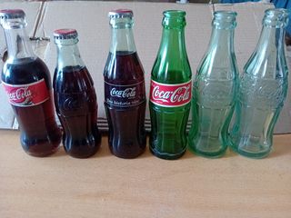 Bottiglie vintage di Coca-Cola