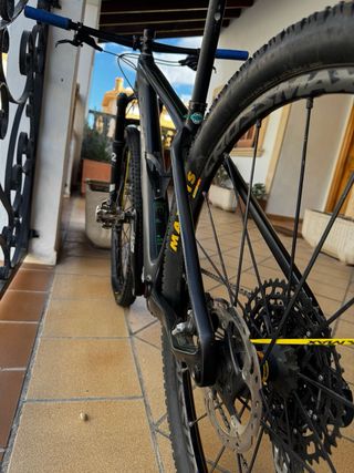 Cube XC Full Carbon/Ruedas Carbono Mavic/Fox 32