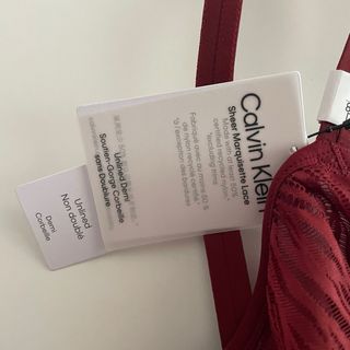 Sujetador Calvin Klein Rojo