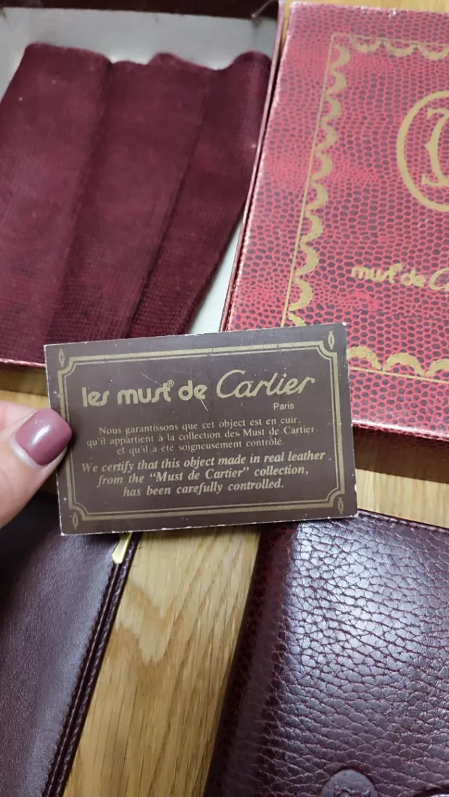 Cartera y Billetera Cartier Marrón