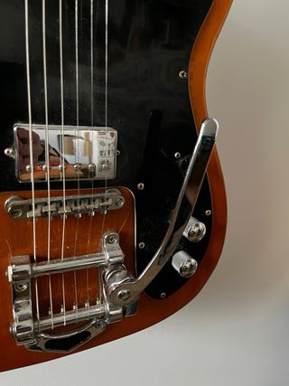Guitarra  Stagg T490 tipo Telecaster, con Bigsby