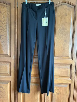 Pantalón Michael Kors Negro Mujer