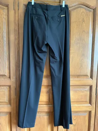 Pantalón Michael Kors Negro Mujer