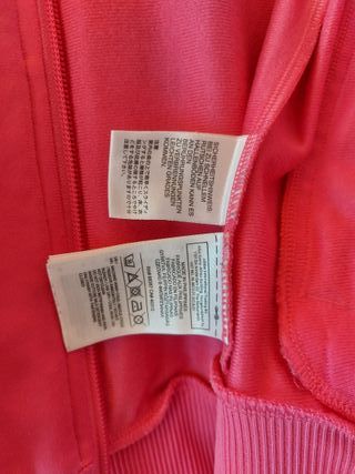 Chaqueta deportiva Adidas Rosa-fucsia