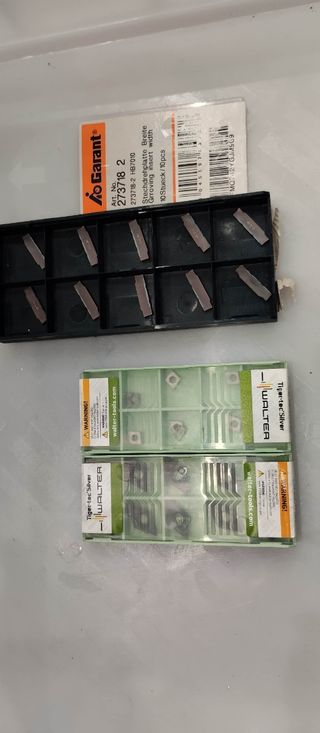 Plaquitas para tornos