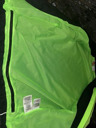 Chaqueta Adidas Negra y Verde Neón