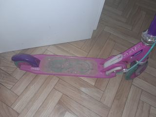 Patinete Oxelo infantil niña morado y verde