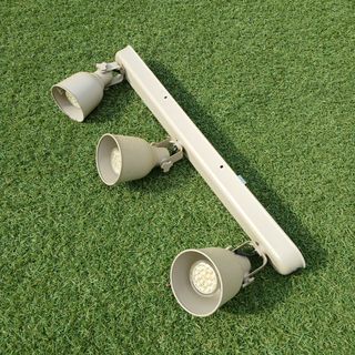 Lámpara de techo LED 3 focos interior exterio