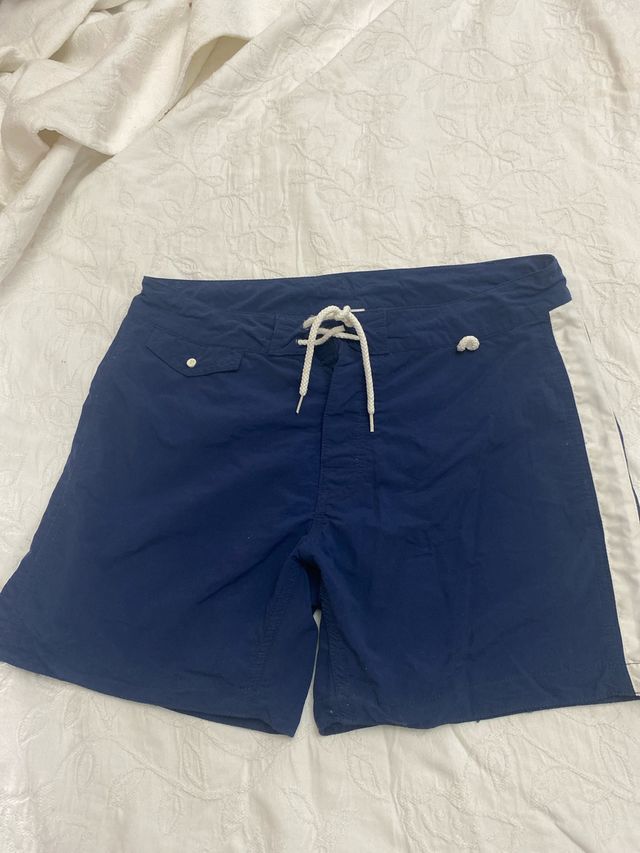 Bañador chico azul y blanco