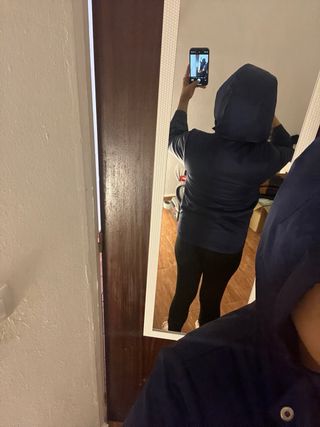 Chaqueta Adidas azul niño