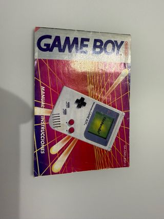 Manual Instrucciones Nintendo Game Boy