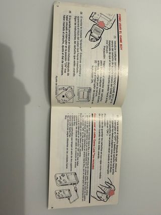 Manual Instrucciones Nintendo Game Boy