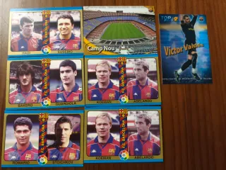 25 cromos FC Barcelona míticos