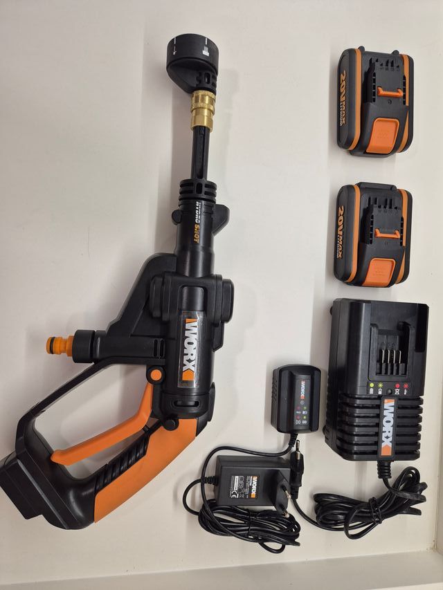 Hidrolimpiadora WORX WG629E + 2 Baterías