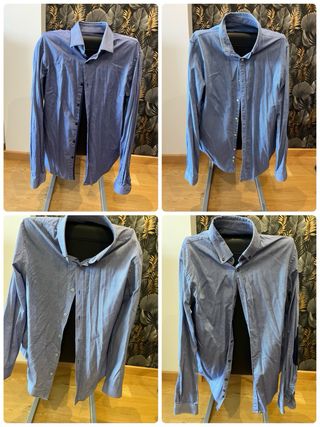 Lote 20 Camisas Zara Hombre diferentes colores 