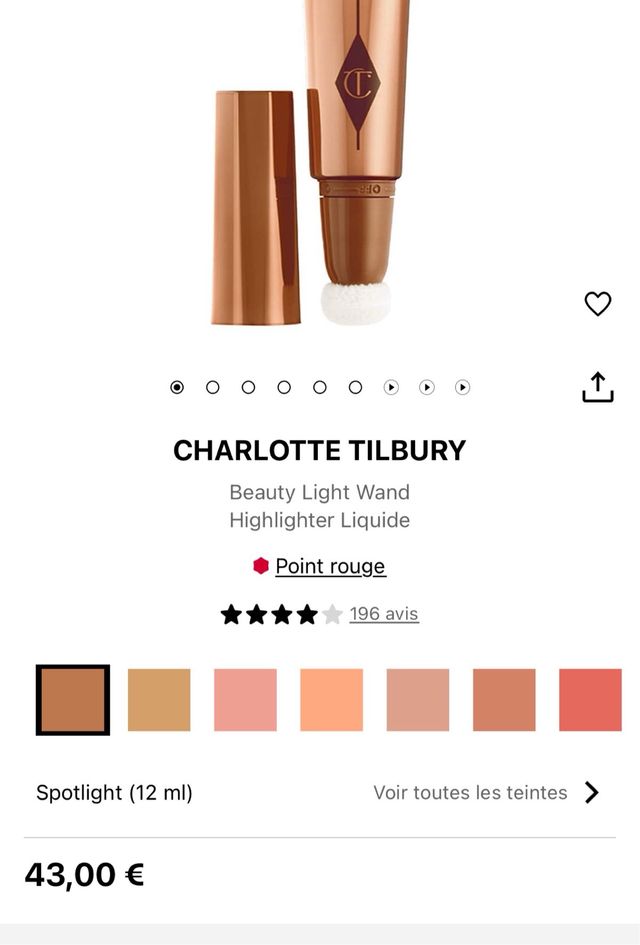 Spotlight Charlotte Tilbury Beauty Light Wand