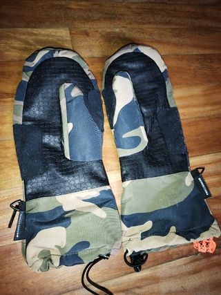 Manoplas DC esquí/snowboard camuflaje 